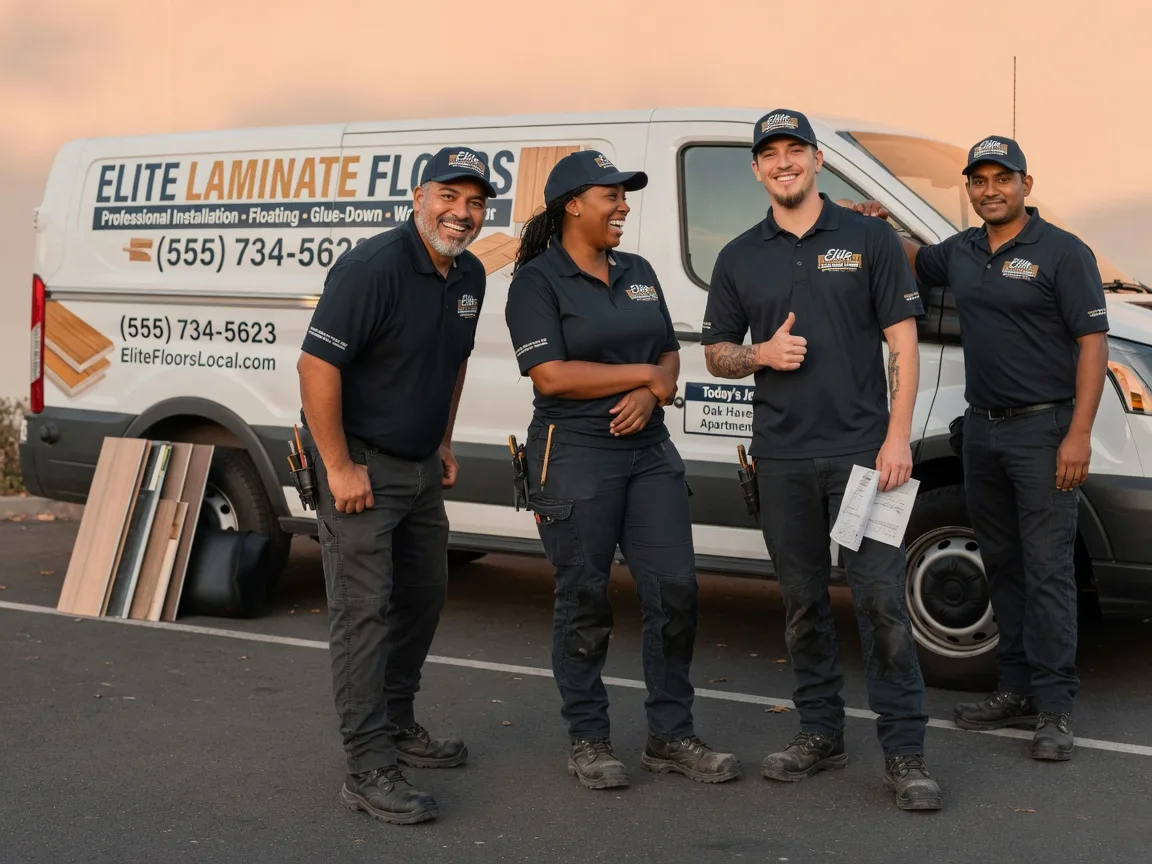 Laminate flooring installation company in Edison, OH